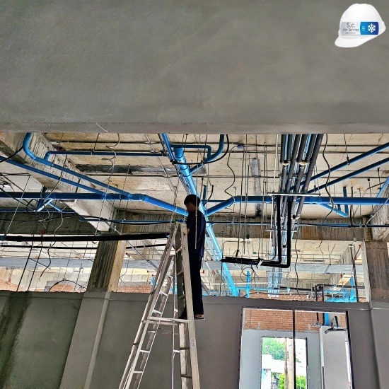 รับติดตั้ง VRV, VRF สกลนคร - ห้างหุ้นส่วนจำกัด เอส.ซี.แอร์คอน แอนด์ เอ็นจิเนียริ่ง - VRV  VRF  ระบบปรับอากาศ 